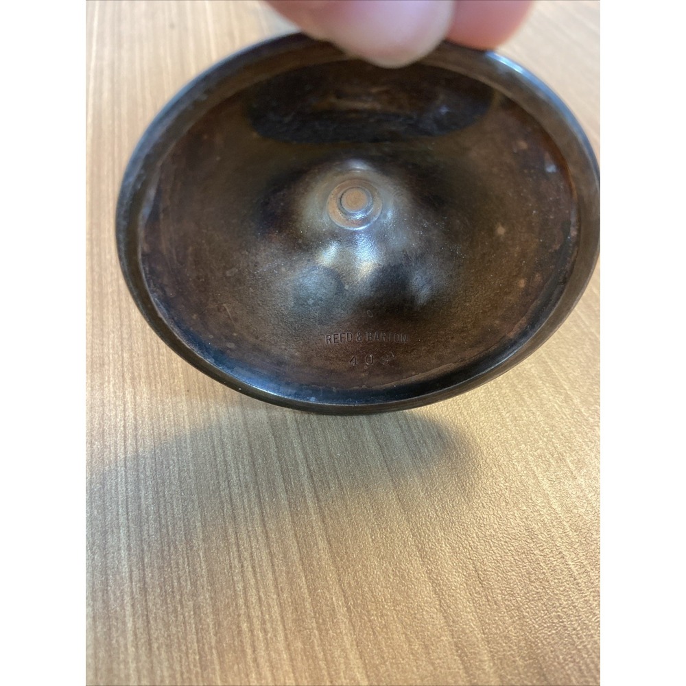 VTG Reed & Barton Iridescent Silver Plate Bud Vase - Picture 8 of 10